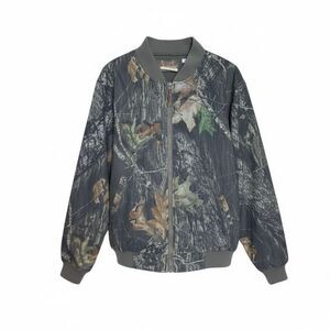 Scent-Lok Full Zip Collared Long Sleeve Hunting Bomber Jacket Multicolor Size XL